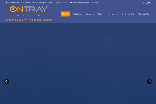 ontraymedia.com site used The7