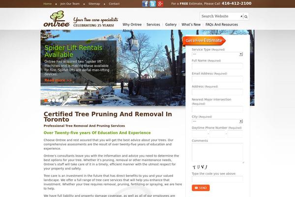 Site using Socialsnap plugin