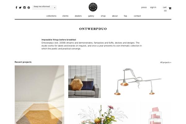 Legenda theme site design template sample