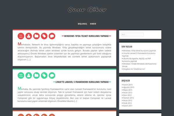 Donovan theme site design template sample