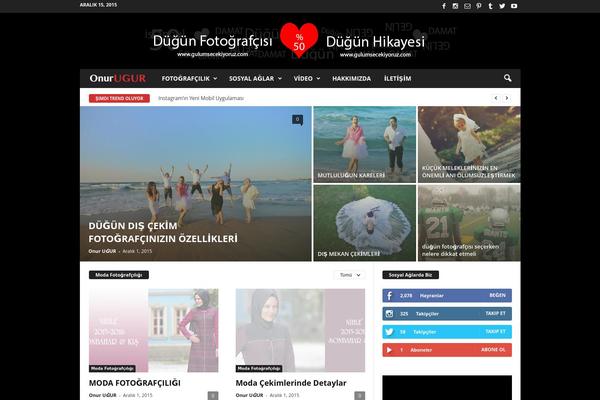 NewsMag theme site design template sample