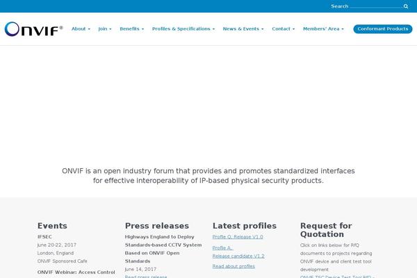 onvif.org site used Onvif-public