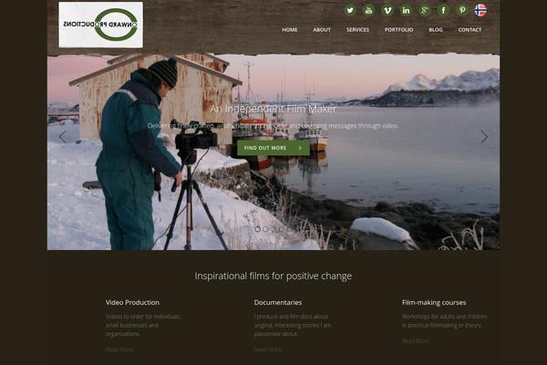 Elision Child theme site design template sample