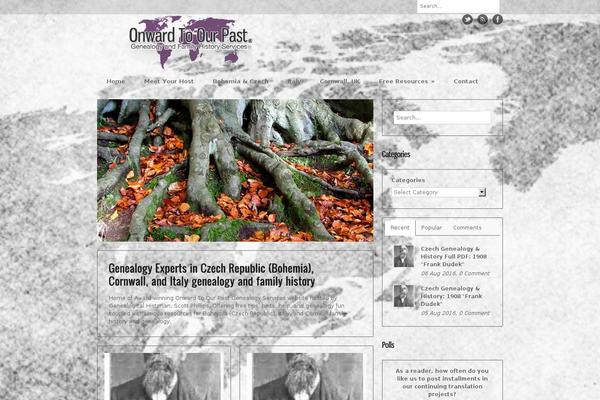 Bangkok Press theme site design template sample