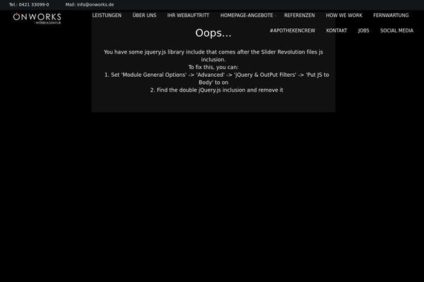 Armada theme site design template sample