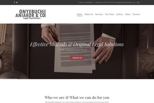 The-core-parent theme site design template sample