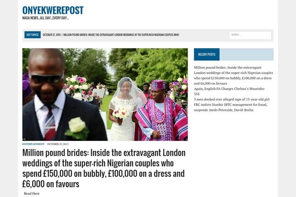 MH Newsdesk theme site design template sample