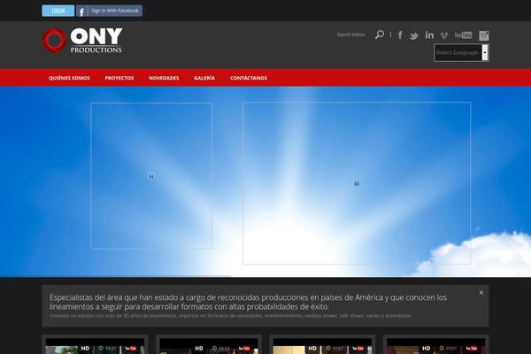 onyproductions.com site used Social_play-v1.2.6