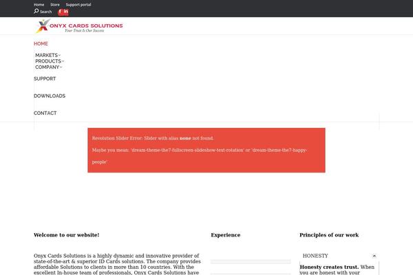 The7 theme site design template sample