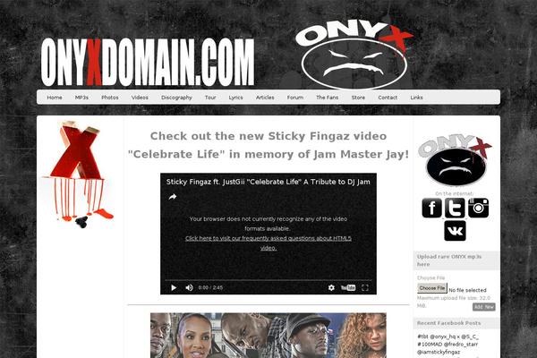 Site using Recent Facebook Posts plugin