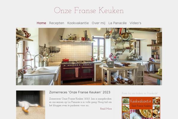 onzefransekeuken.nl site used Food-blog