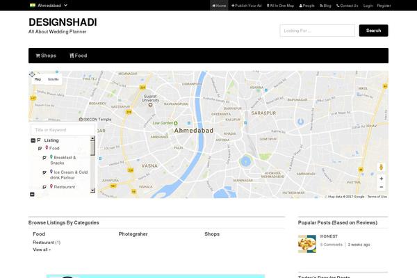 Site using Sf-shortcodes plugin