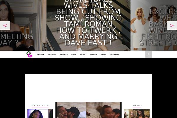 Braxton theme site design template sample
