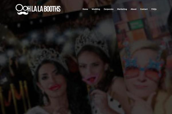 Xlander theme site design template sample