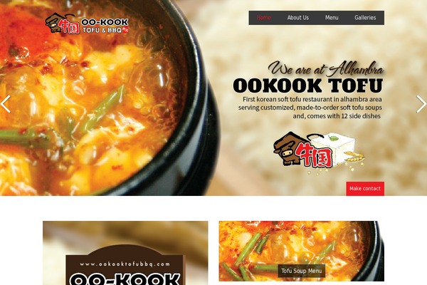 Forked theme site design template sample