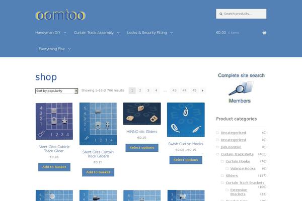 Site using Storefront-hamburger-menu plugin