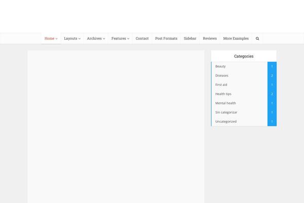 Site using Meks-easy-social-share plugin