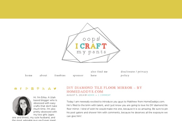 Foodie theme site design template sample