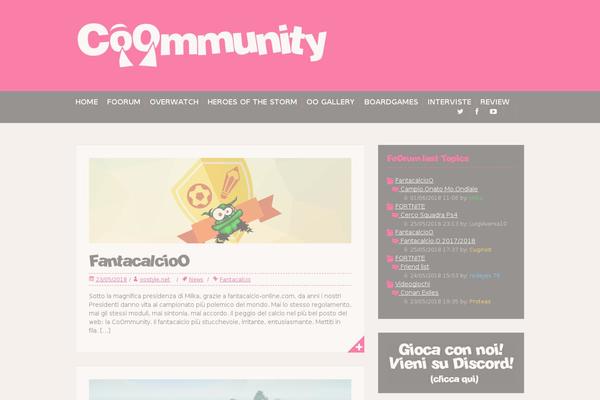 Solon theme site design template sample