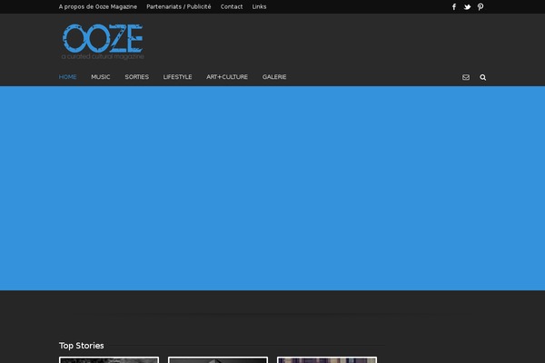 Supreme theme site design template sample