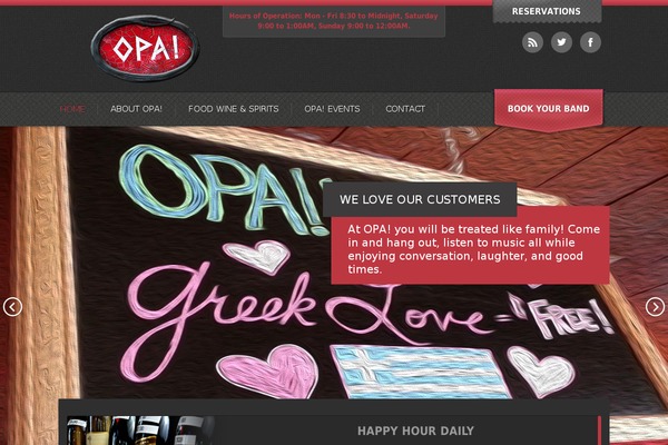 Blog Way theme site design template sample