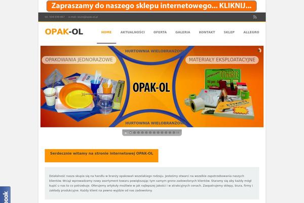 opak-ol.pl site used Honey