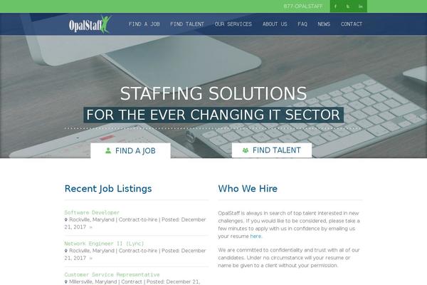 Site using Kebo Twitter Feed plugin