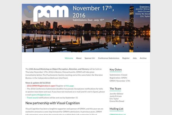 Spacious theme site design template sample