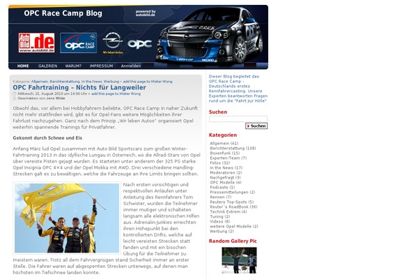 opc-blog.de site used Opc_theme