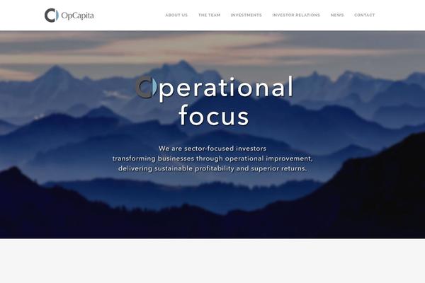 Bridge theme site design template sample