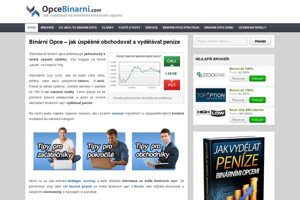 Site using Čeština pro WordPress plugin