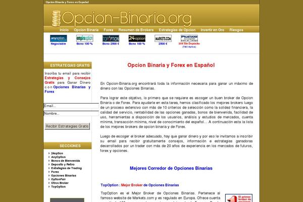 opcion-binaria.org site used Wpdiseno5