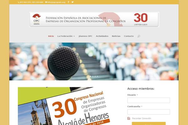 opcspain.org site used Hijo
