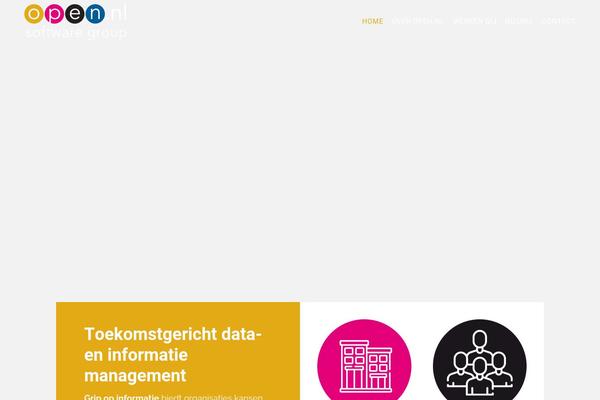 Stockholm Child theme site design template sample