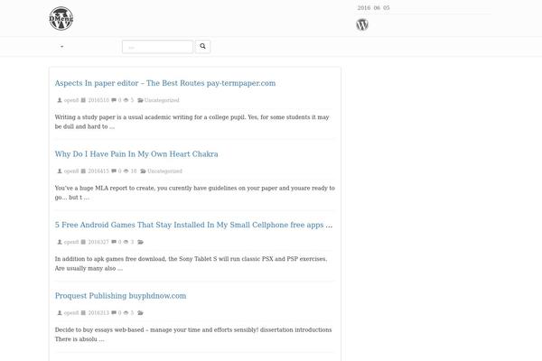 open8.cn site used Dmeng2.0