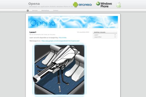 iStudio Theme theme site design template sample