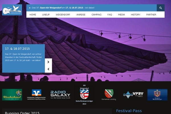 Site using Flash Gallery plugin