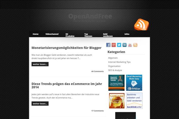 Profits Theme theme site design template sample