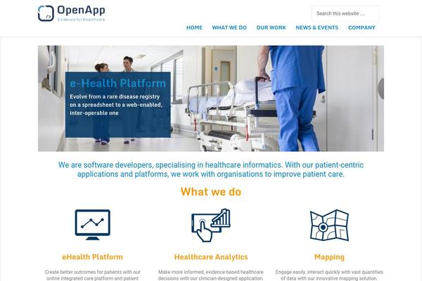 Site using Arconix Portfolio plugin