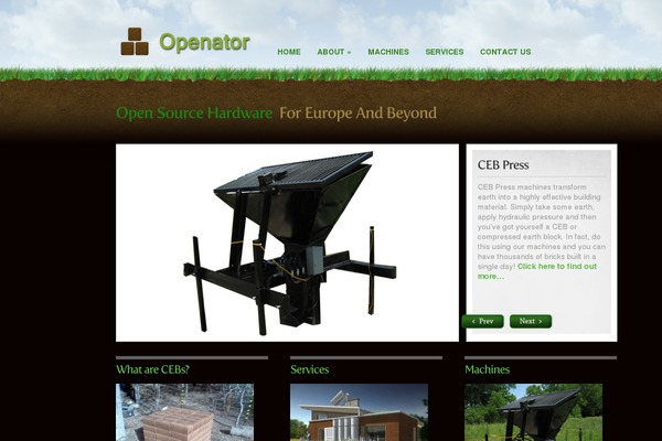 Webfolio theme site design template sample