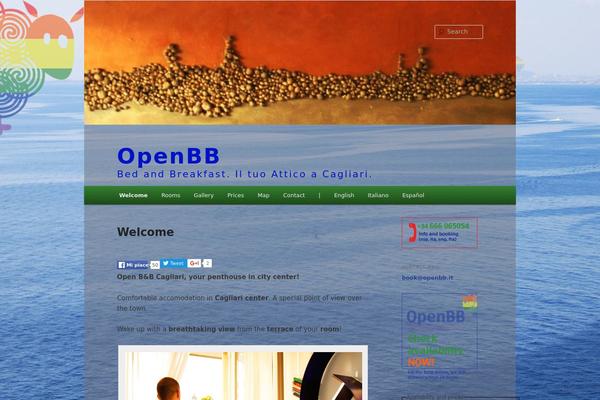 Twenty Eleven theme site design template sample