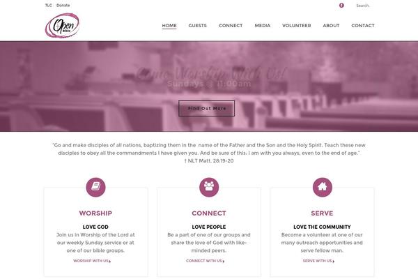 Bb-theme-child theme site design template sample