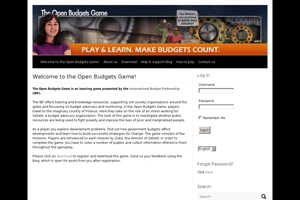 Canyon theme site design template sample
