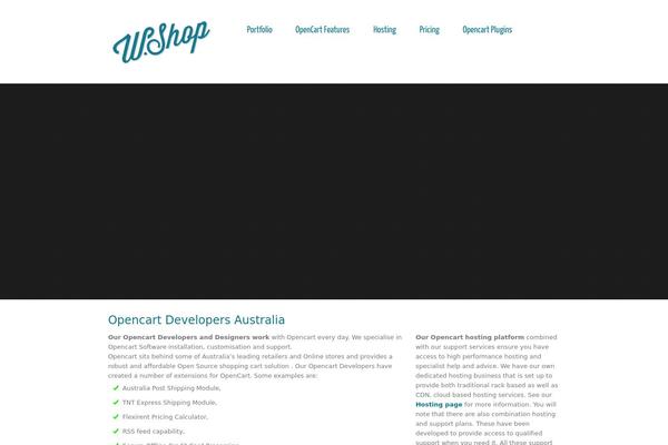 opencart.com.au site used Reverence