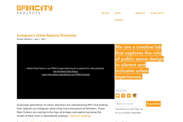 Semplice5 theme site design template sample