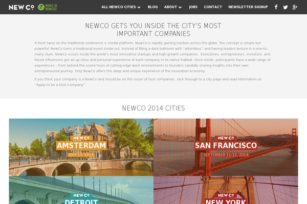 Hoffman theme site design template sample