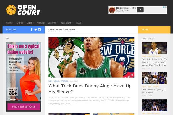 opencourt-basketball.com site used Dasalte-hueman