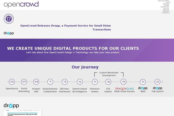 Semplice4 theme site design template sample