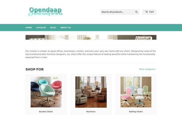simpler theme site design template sample
