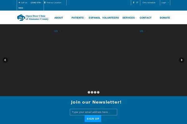 Highend Child theme site design template sample